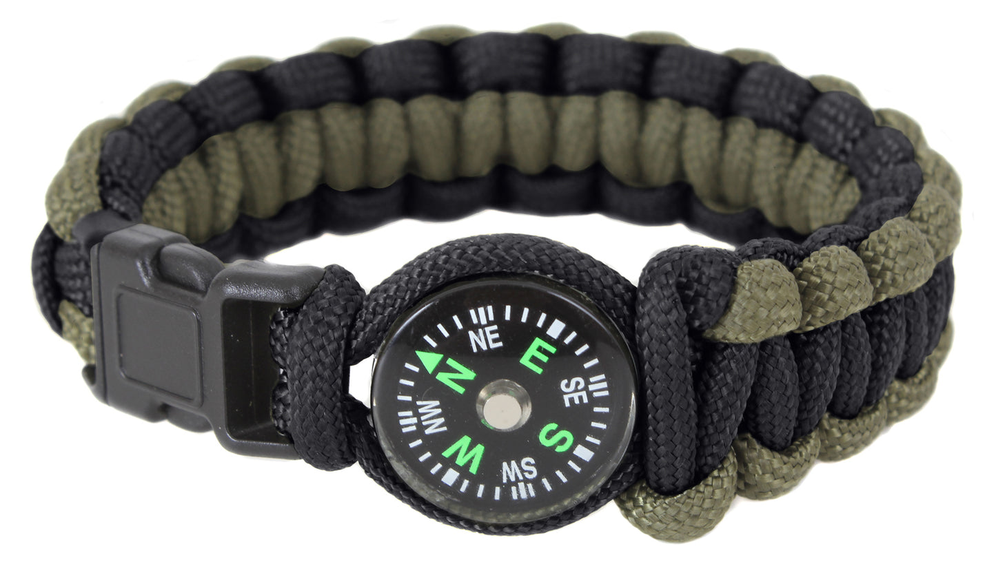 Rothco Paracord Compass Bracelet