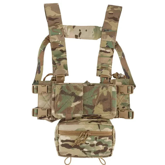 Tactical Micro Rig With Multiple Inserts And Dangler Pouch