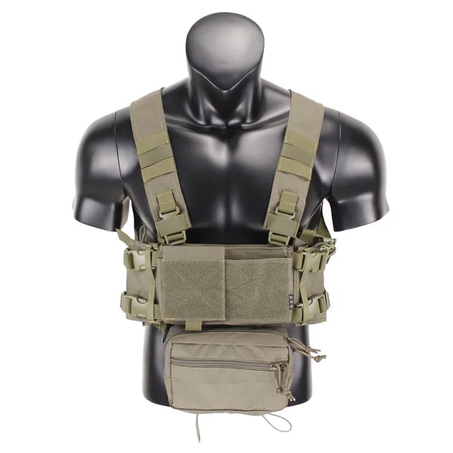 Tactical Micro Rig With Multiple Inserts And Dangler Pouch