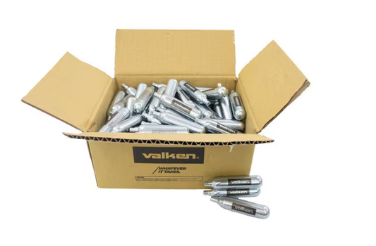 Valken 12gram CO2 Cartridges - 100ct