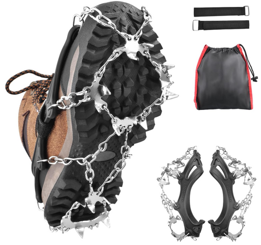 Ice and Snow Crampons for Airsoft, Jogging and Mountaineering