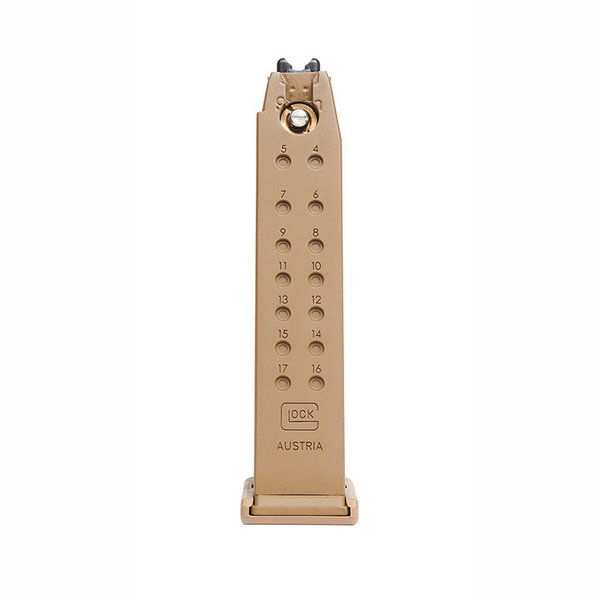 Umarex 20rd GLOCK 17, 18, 19, 19X GBB Magazine - Tan (VFC)