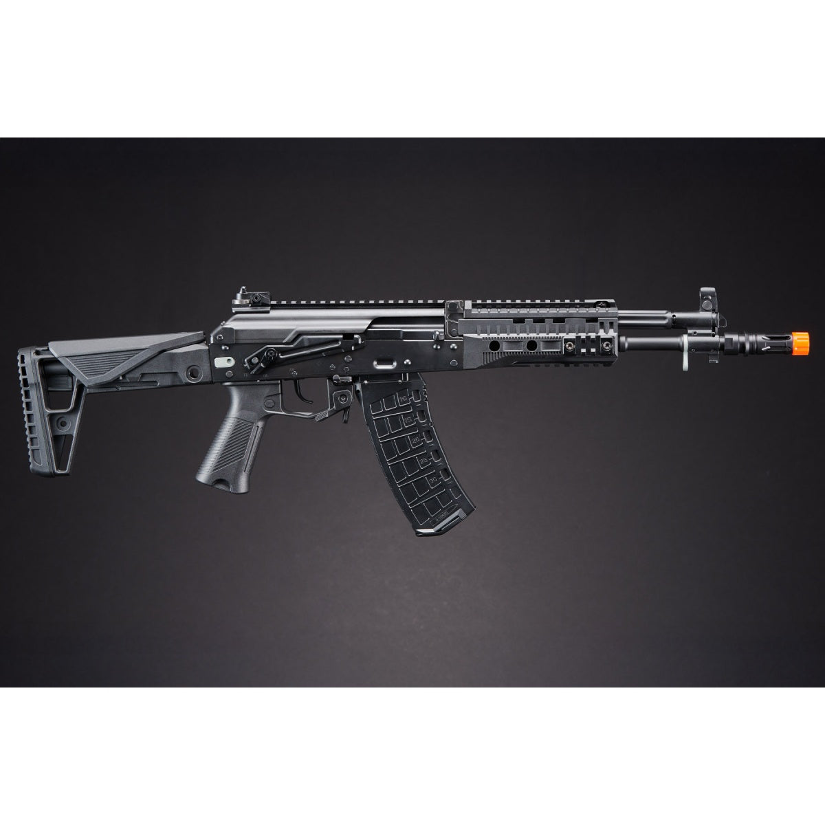 Well Pro AK-12/23 Gas Blowback Airsoft Rifle - (Black)