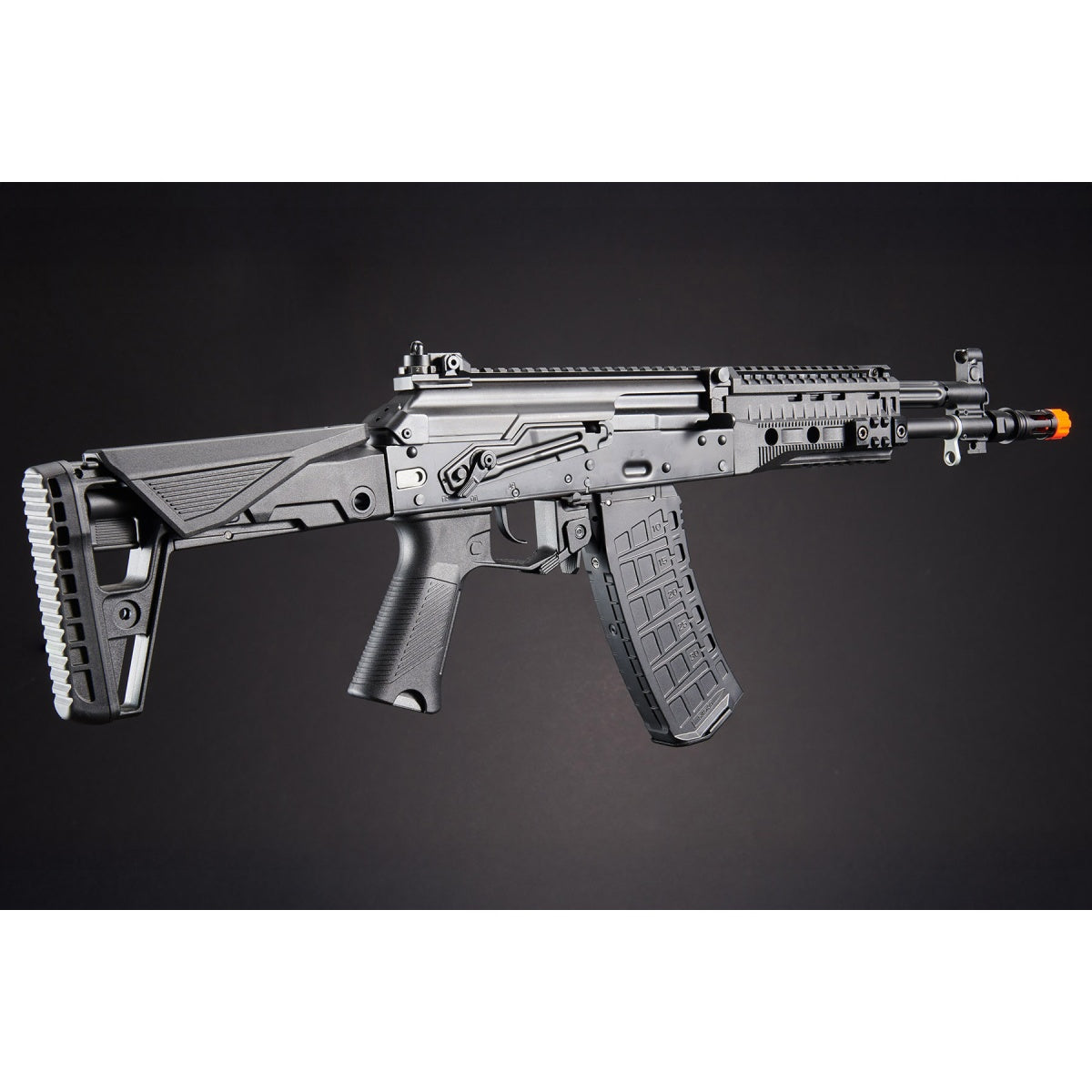Well Pro AK-12/23 Gas Blowback Airsoft Rifle - (Black)