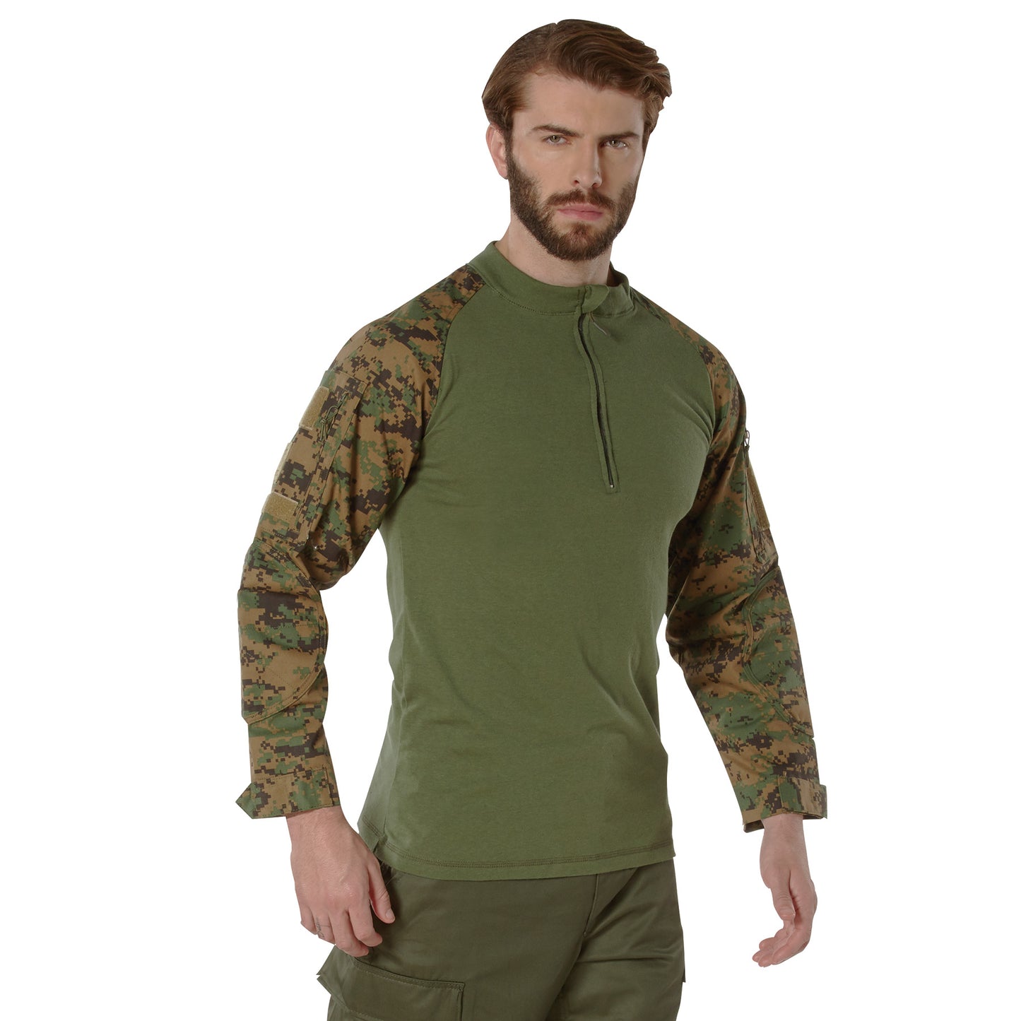 Rothco 1/4 Zip Tactical Airsoft Combat Shirt