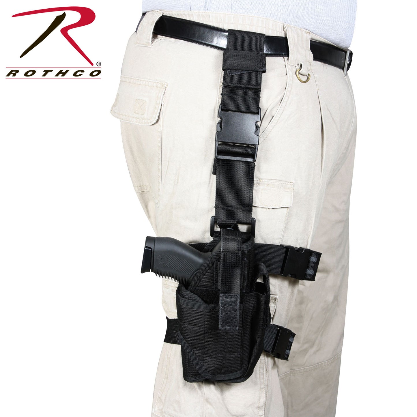 Rothco Deluxe Adjustable Universal Drop Leg Tactical Holster