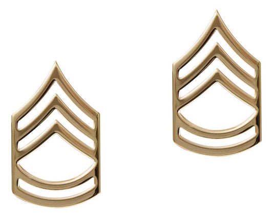 Rothco Sergeant First Class Polished Insignia Pin