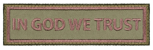Rothco In God We Trust Morale Patch