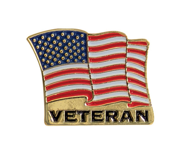 Rothco Veteran US Flag Pin