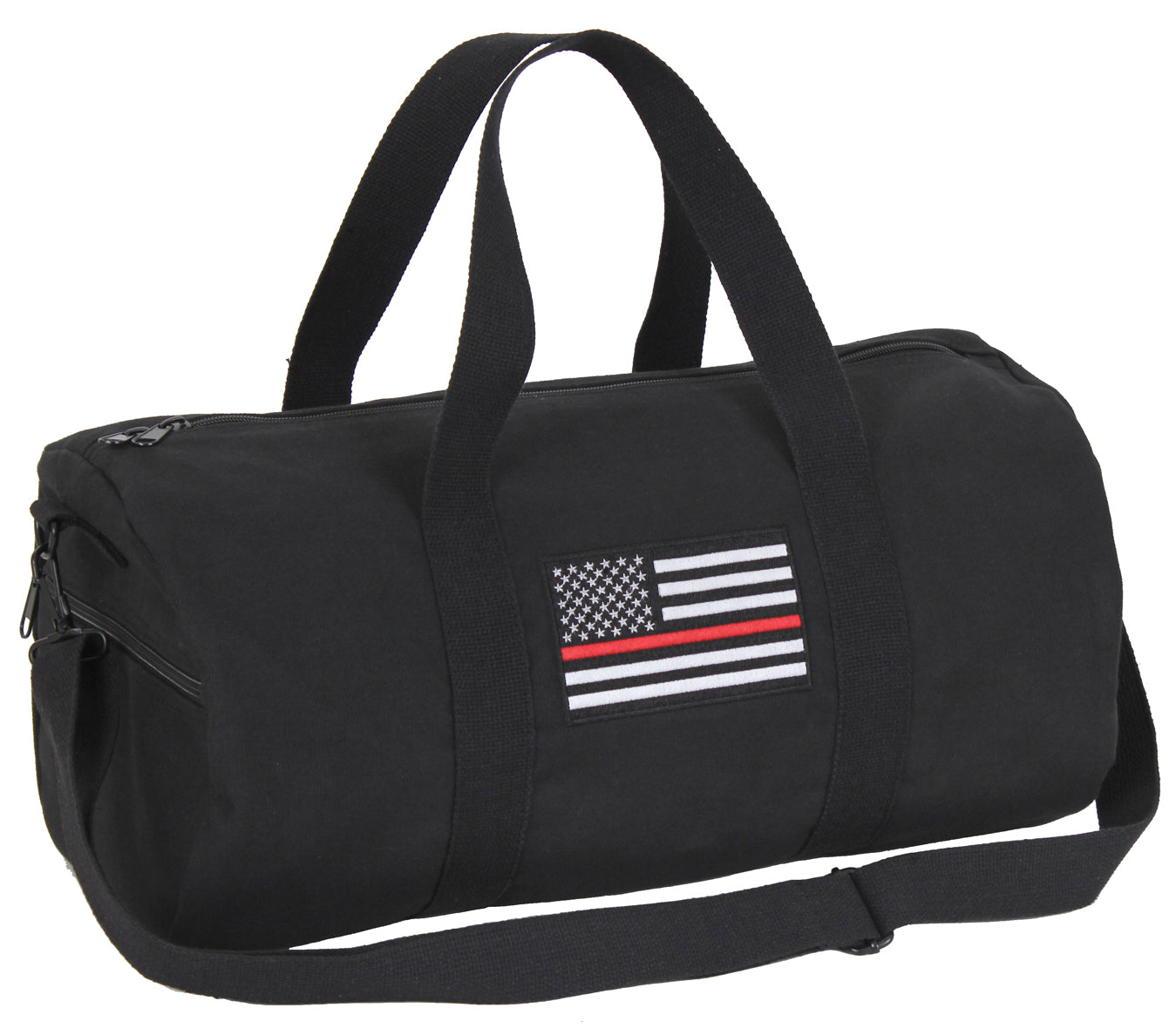 Rothco Thin Red Line Canvas Shoulder Duffle Bag - 19 Inch