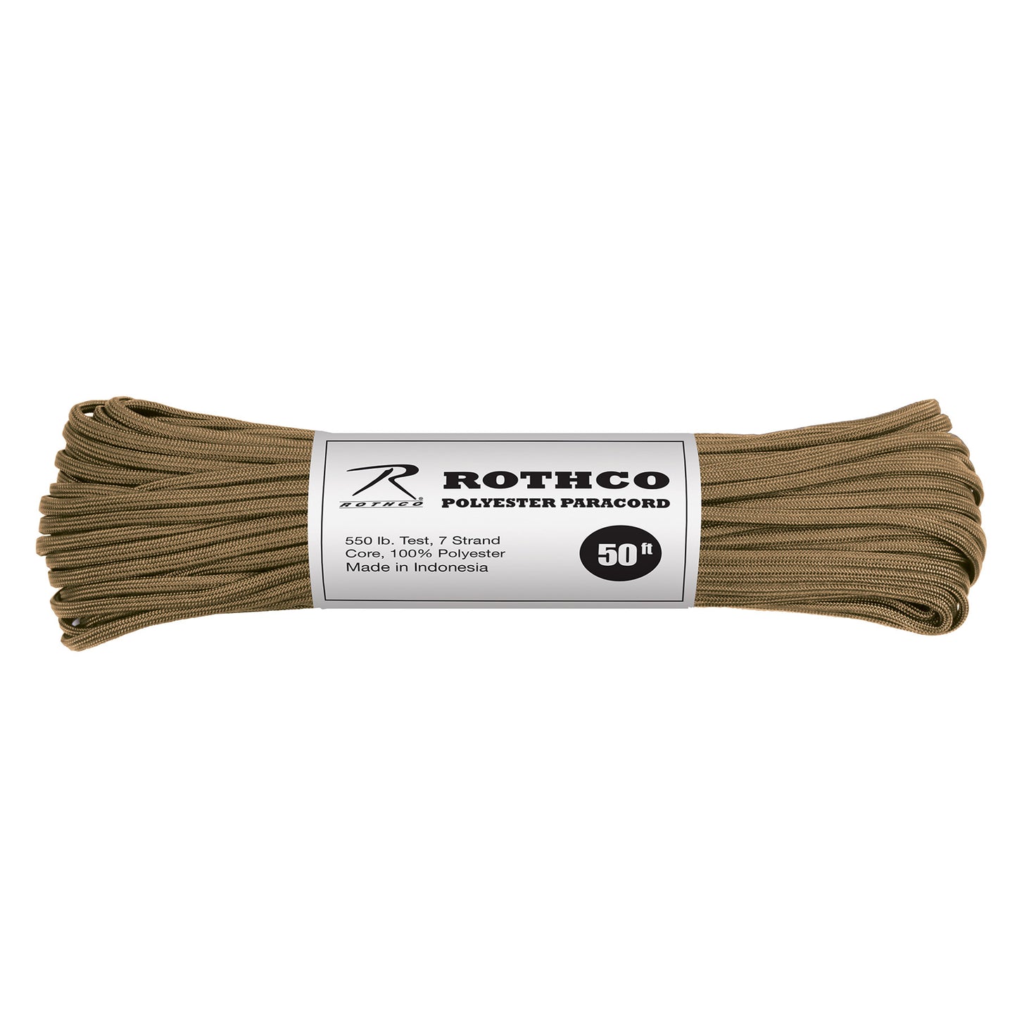 Rothco 550lb Type III Polyester Paracord