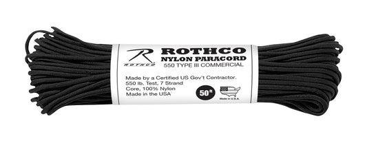 Rothco Nylon Paracord Type III 550 LB