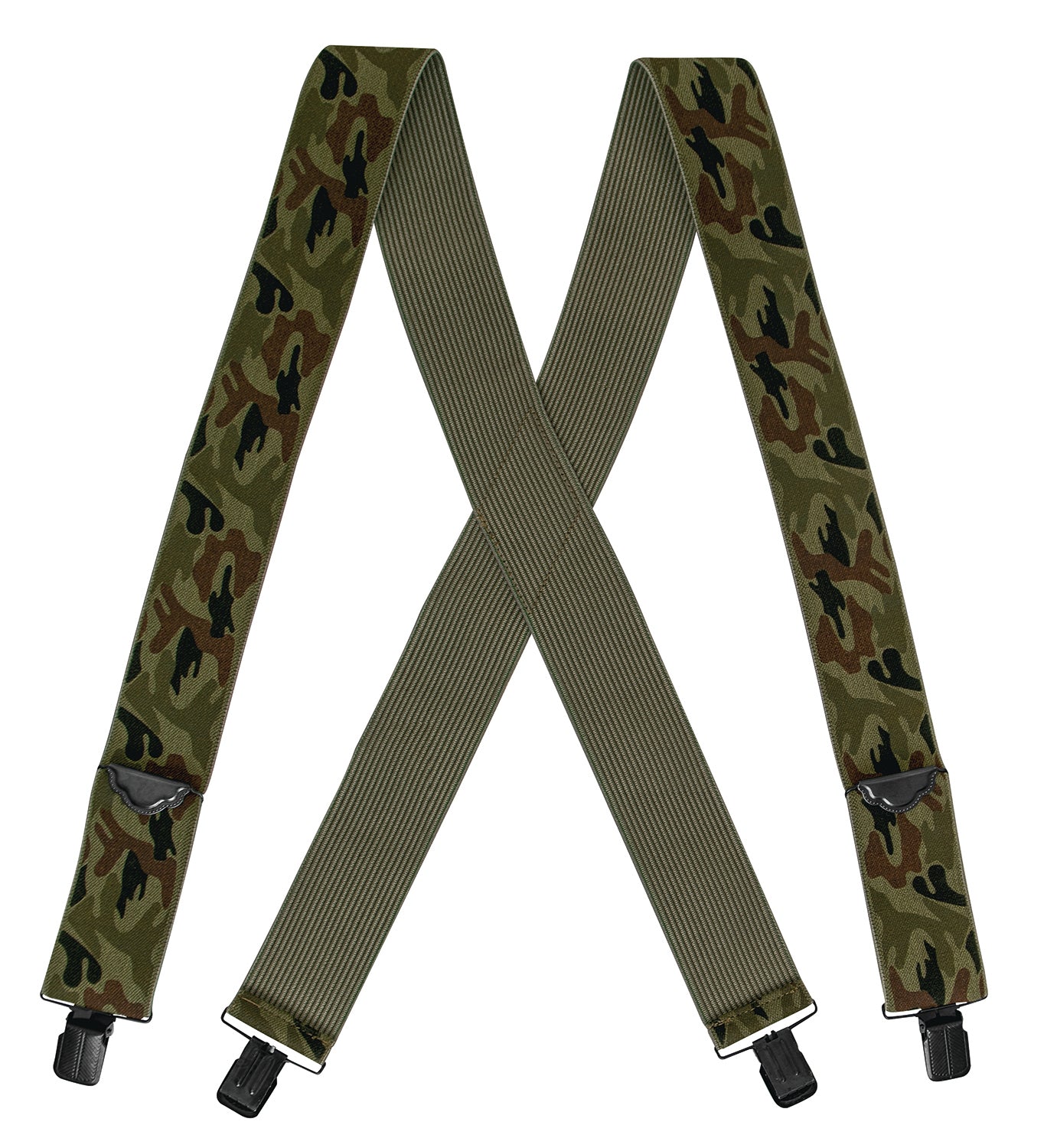 Rothco Adjustable Elastic X-Back Pant Suspenders