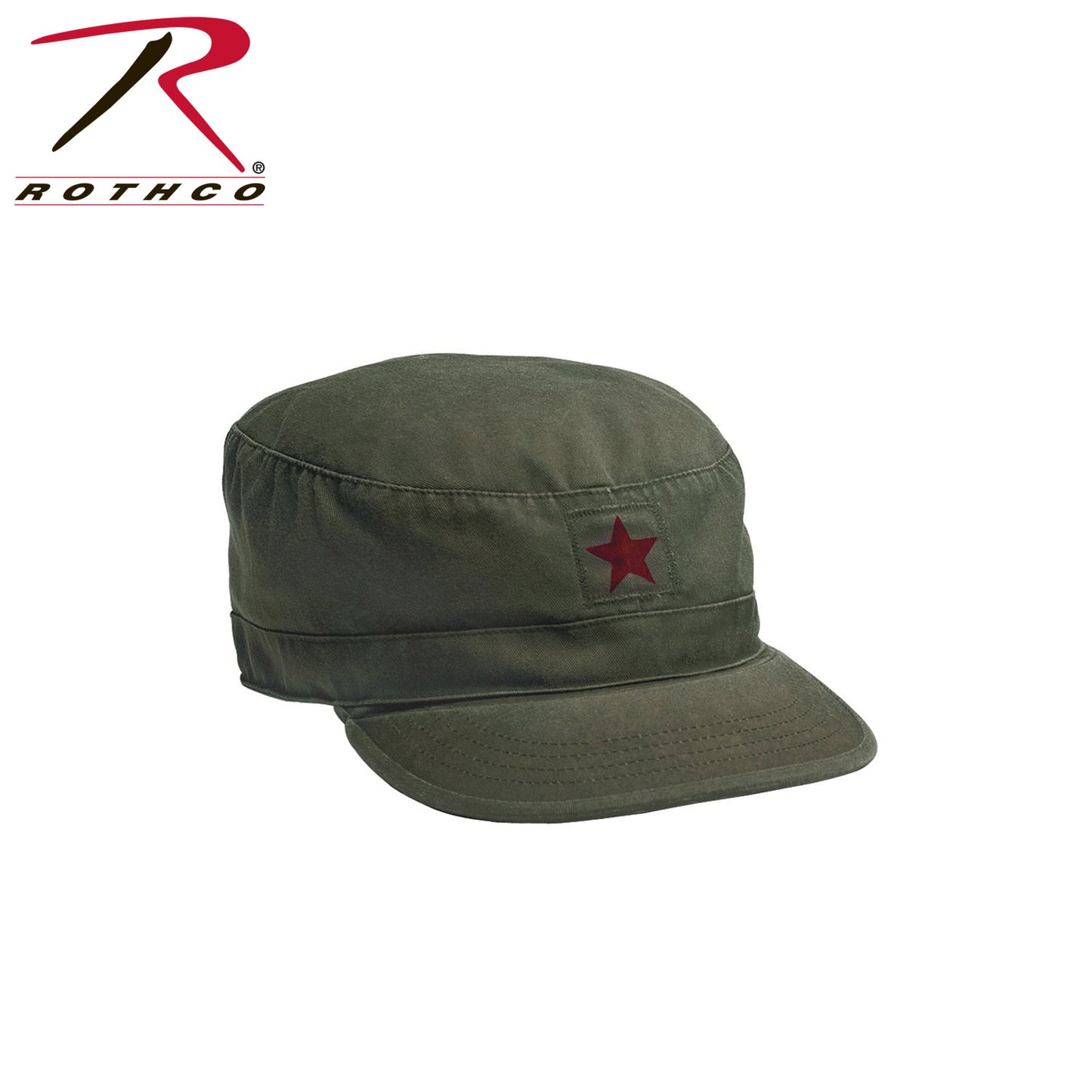 Rothco Vintage Fatigue Cap w/ Red Star