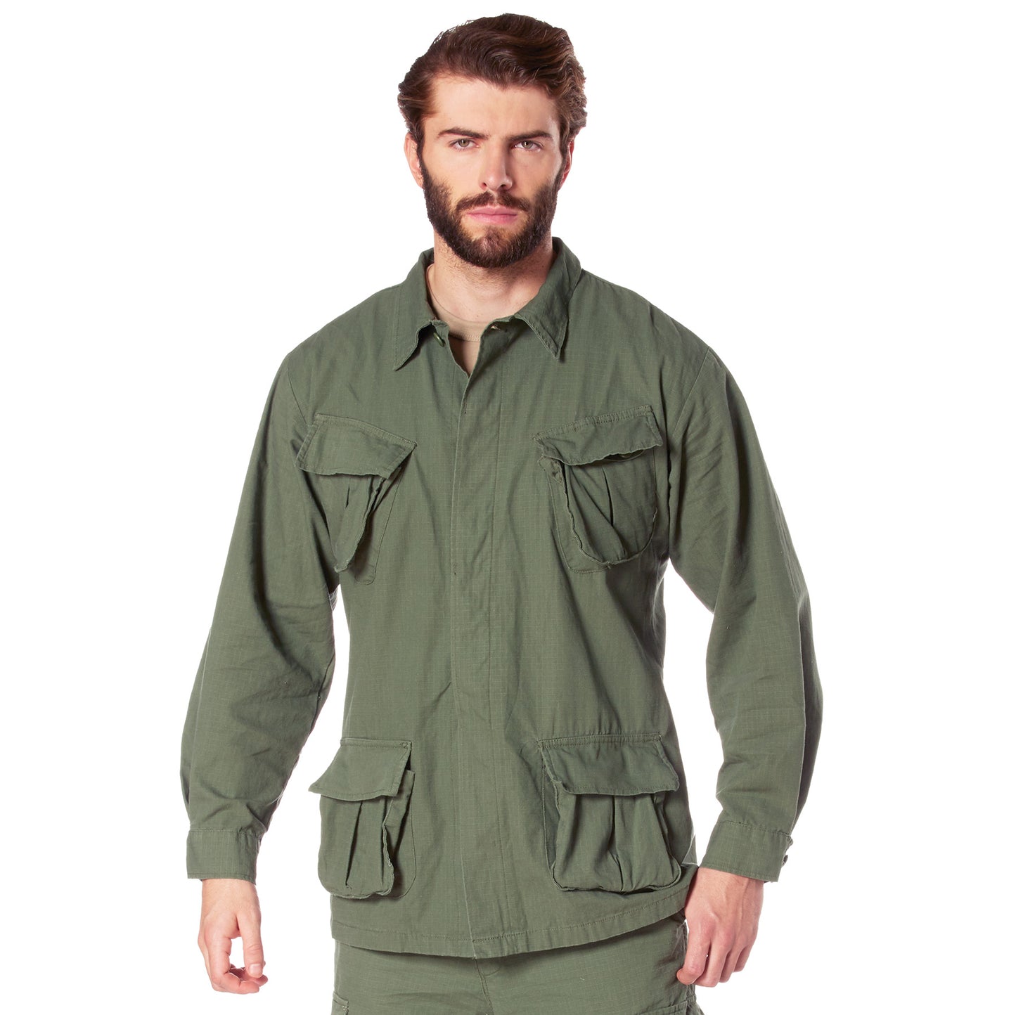 Rothco Vintage Vietnam Fatigue Rip-Stop Shirt