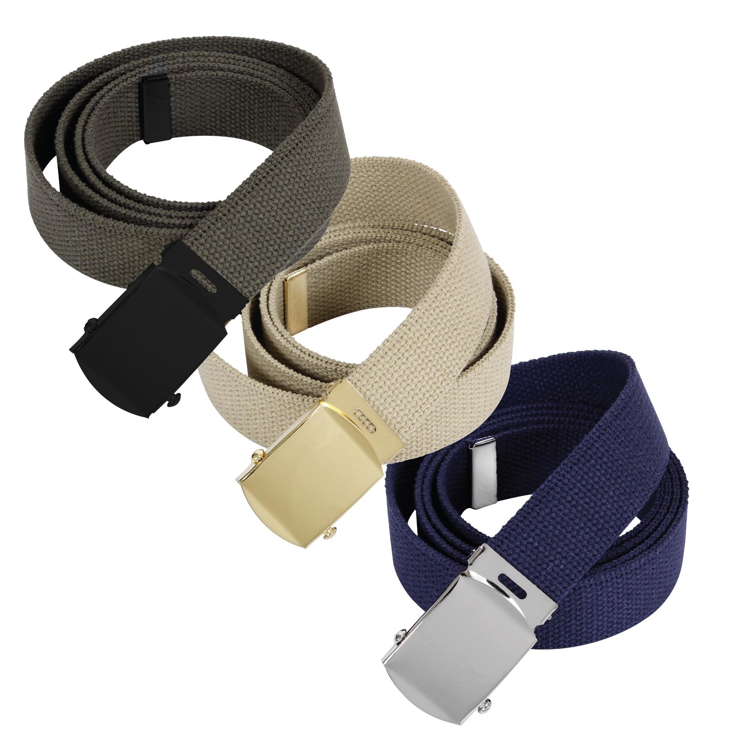 Rothco Web Belts In 3 Pack