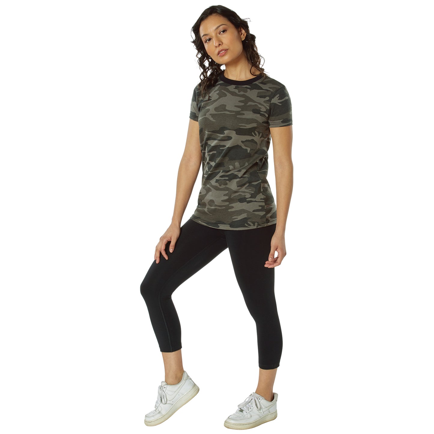 Rothco Womens Long Length Camo T-Shirt