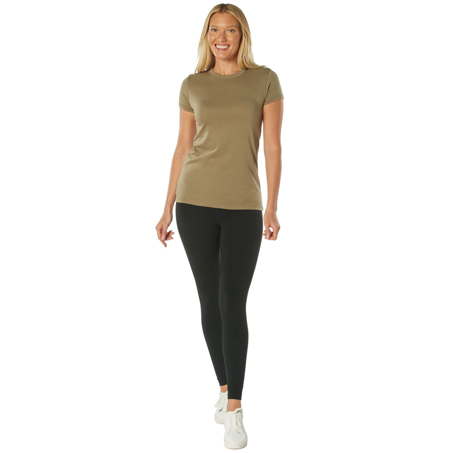 Rothco Womens Longer T-shirt - Coyote Brown