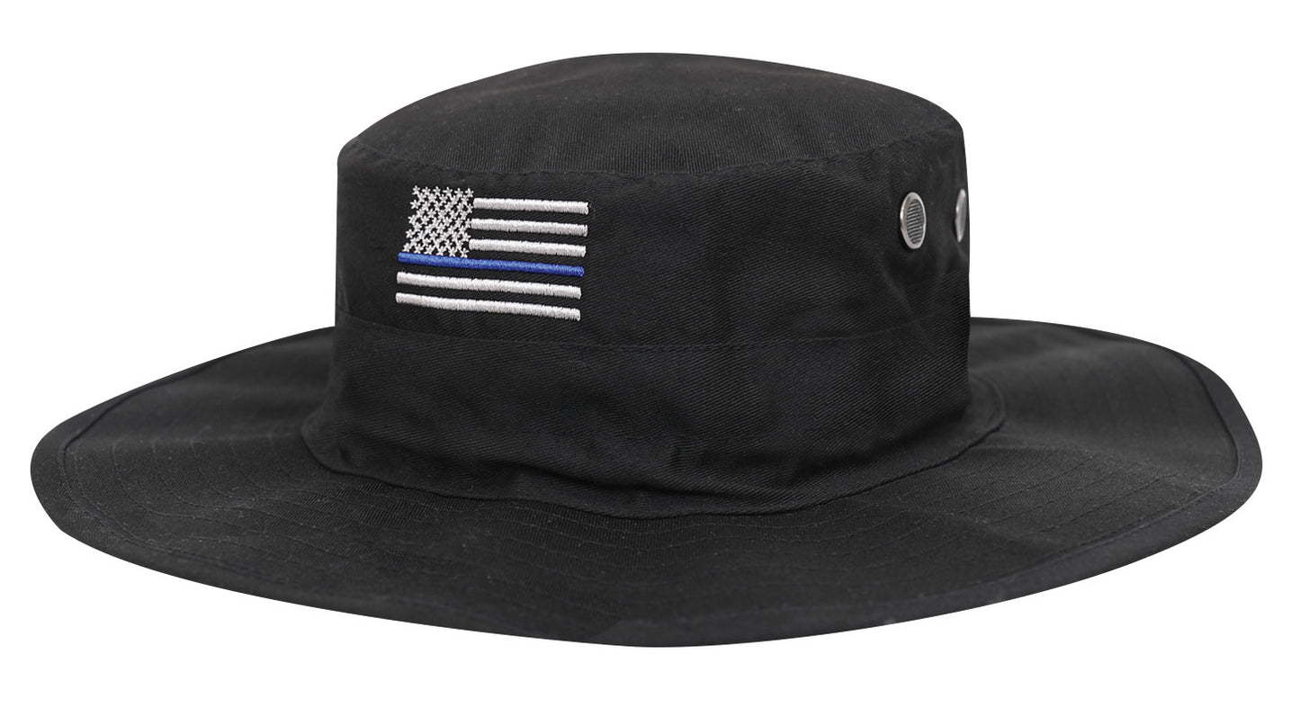 Rothco Thin Blue Line Adjustable Boonie Hat