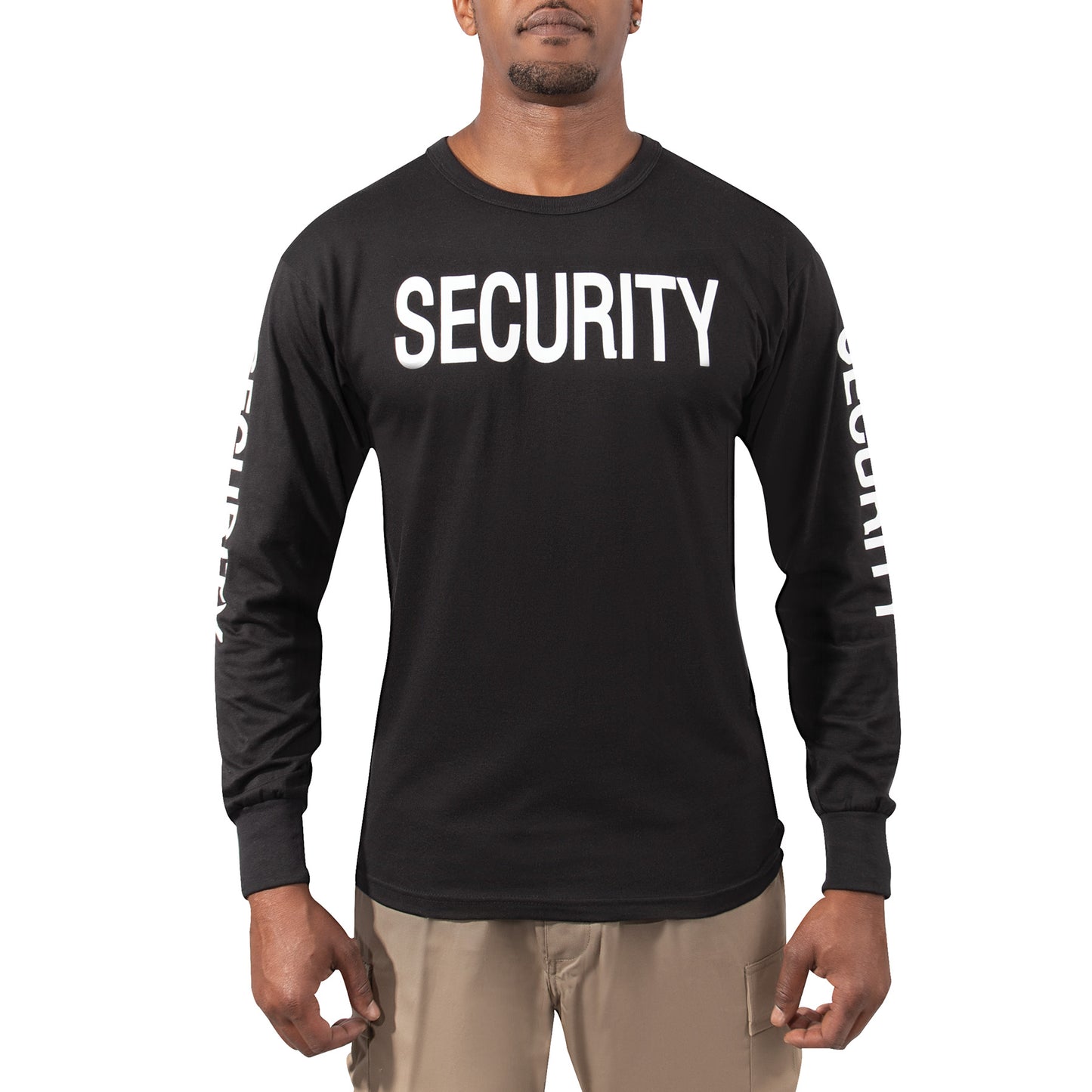 Rothco Long Sleeve Two-Sided Security T-Shirt