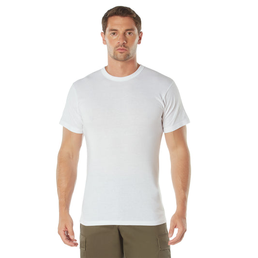 Rothco Solid Color T-Shirt with Cotton / Polyester Blend