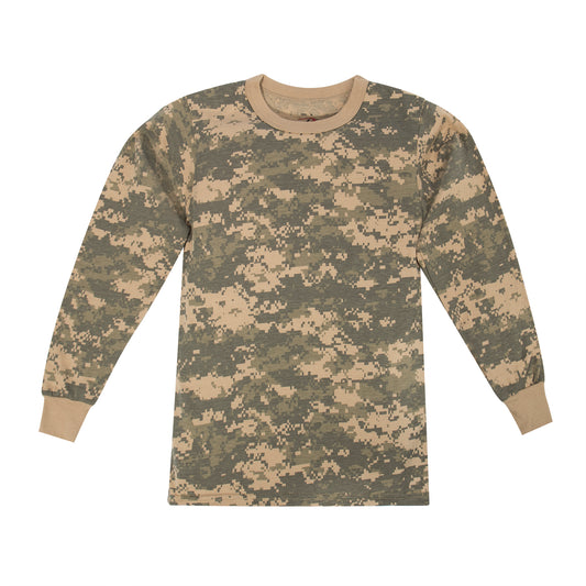 Rothco Kids Long Sleeve Camo T-Shirt