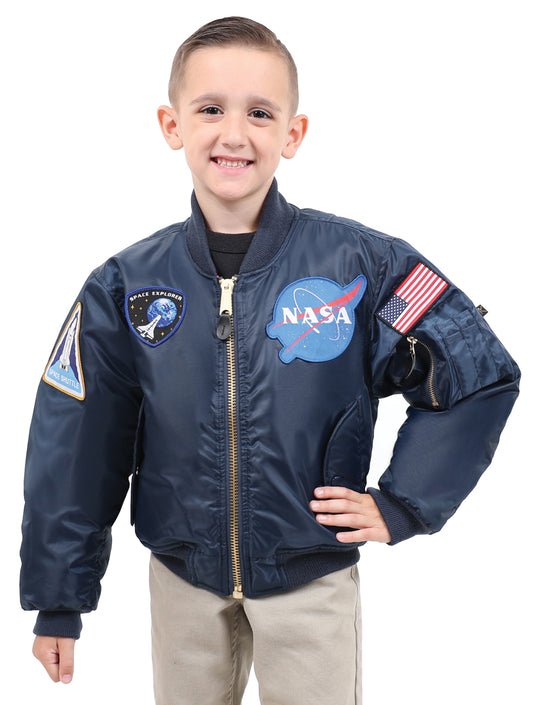 Rothco Kids NASA MA-1 Flight Jacket