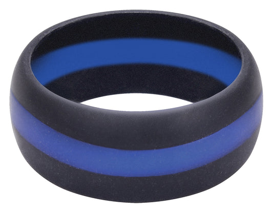 Rothco Thin Blue Line Silicone Ring