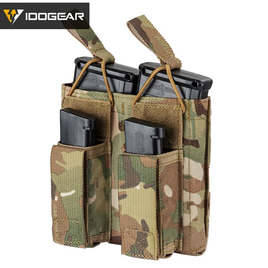 IDOGEAR Tactical Magazine Pouch Open Top 5.56&Pistol