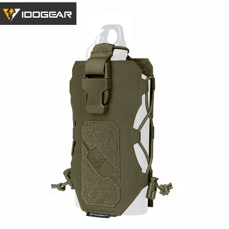 IDOGEAR Tactical Water Bottle Pouch Multi-function Radio Pouch