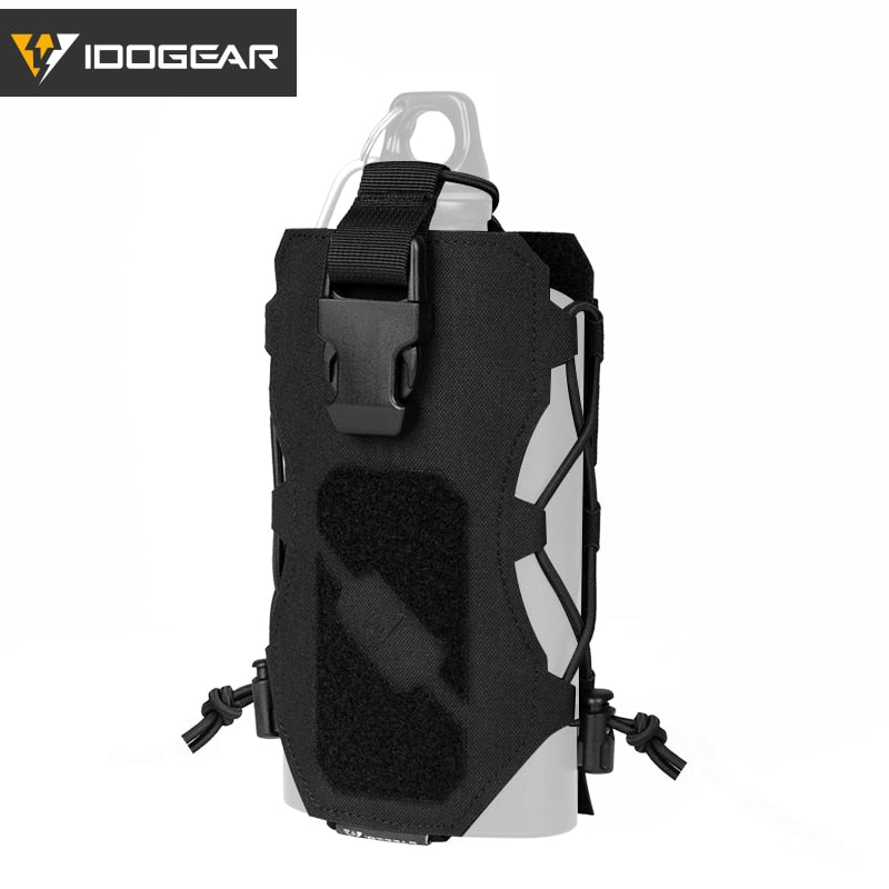 IDOGEAR Tactical Water Bottle Pouch Multi-function Radio Pouch