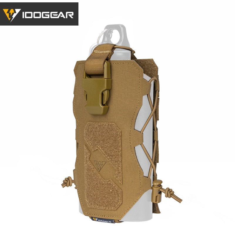 IDOGEAR Tactical Water Bottle Pouch Multi-function Radio Pouch